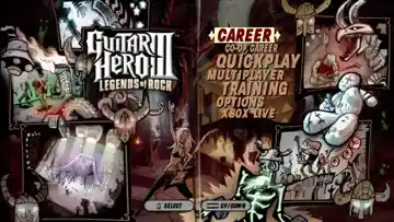 Guitar Hero 3 Legends of Rock (USA) screen shot game playing